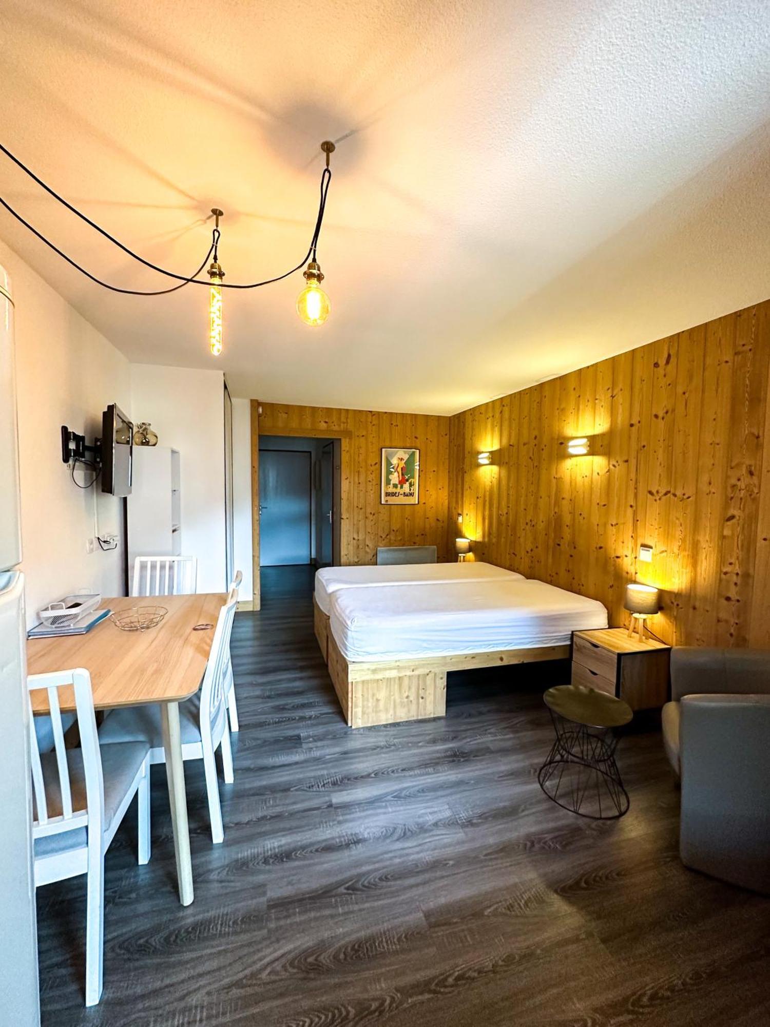 2- Studio Brides-Les-Bains Tout Confort Avec Vue Vanoise Экстерьер фото